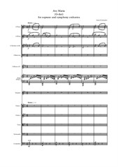 Ave Maria version for Symphony Orchestra and Parts!!! (A-dur, G-dur, F-dur, Es-dur)